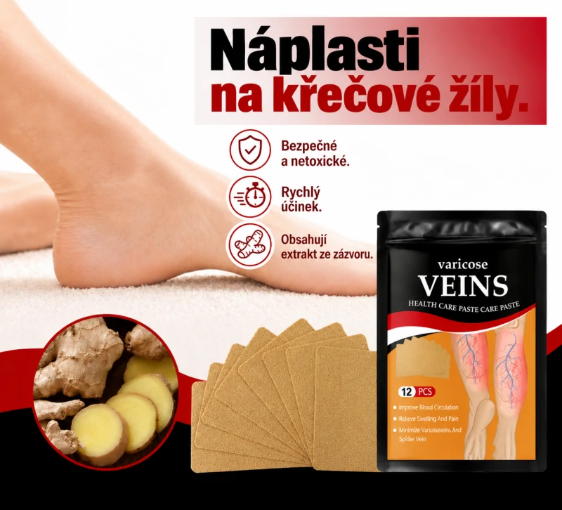 Náplasti na křečové žíly - Obrázek 2